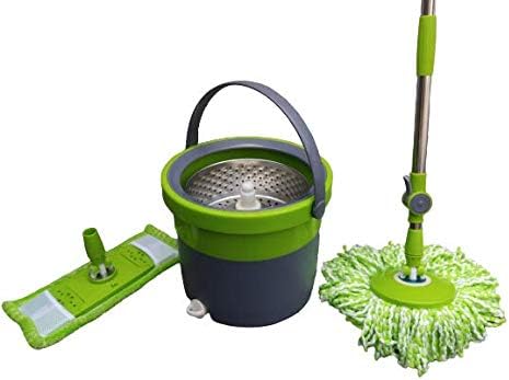 Anva Easy Magic Floor Mop 360 Degree Spin Spinning Rotating Head compact one Mop