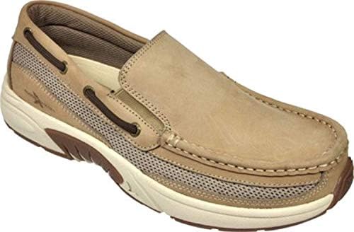 Boating Wear Bundle: Rugged Shark Men's Pacifico Boat Shoe & Floating Wallet