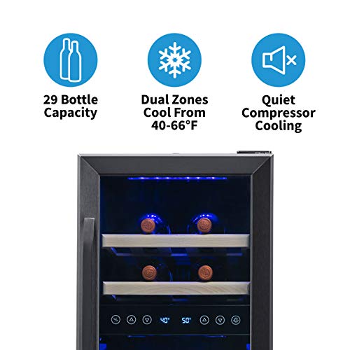 1 NewAir+Refrigerator+Capacity+NWC029BS00+Stainless