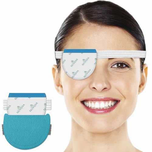 Express Warm Compress Individual Eye Mask | Moist Hot Technology for Sensitive Dry Eyes - Relieves Stye & Pink Eye - Reusable Heat Water Treatment for Irritated Eyes and Eyelid Lumps -Improve Sleep