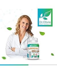 Suplemento orgánico de cúrcuma con curcumina. Ideal para inflamaciones con jengibre, Boswellia &...