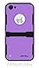 Armour Shell Rugged Waterproof Case for iPhone 6 with Apple Cell Charging Cable - Purple