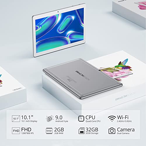 Dragon Touch Notepad K10 Tablet with 32 GB Storage, 10.1 inch Android