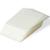InpourPack 5 Mil Laminating Sheet, Clear Thermal Laminating Pouches Letter Size Plastic Laminator Sheets 9 x 11.5 Inch (5 mil