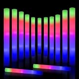 YQXTOOEL 58pcs Giant Glow Foam Sticks 3 Modes Wedding Party Lights view 1