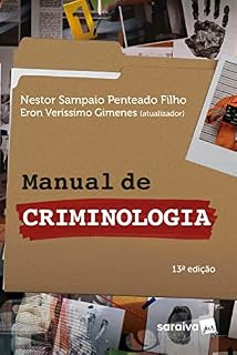 Livro Manual de Crimonologia - 13ª edição 2023