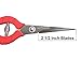 LJ Products Professional Trimming Pruning Scissors Stainless Steel Blades for a Flawless Garden with Straight Sharp Micro Serrated Shears for Gardening and Plants - LiquidJade