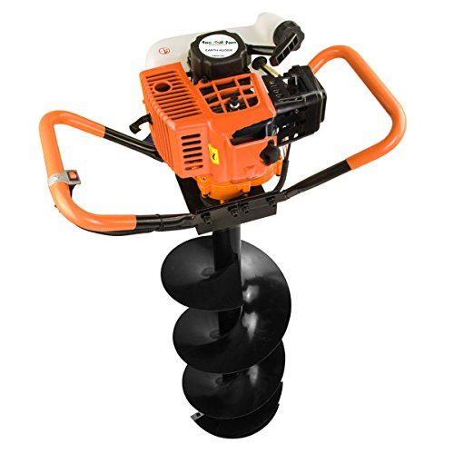 Erdbohrer Thermo Benzin 62 CC mit Bohrer ultra Spitz 100/150/200 mm 3 Strähnen Einzigartige