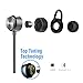 Wireless Bluetooth Earbuds | Luluking Y3 Magnetic Headphones with Crystal Sound | IP67Waterproof Noise-Cancelling Headset with Mic | Fitness, Exercise, Running, Gym,Sports (grey)