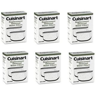 Cuisinart DCC-RWF-6PK (12 Filters) Charcoal Water Filters in Cuisinart DCC-RWF Retail Box