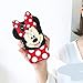 TopSZ Case for iPhone X, XS 10,Cute Silicone Couple Lover Love 3D Cartoon Cool Kawaii Animal Cover,Soft Rubble Skin for iPhone X Xs,Funny Unique Character Cases for Kids Girls Teens boy Guys-Minnie