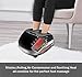 Snailax Shiatsu Foot Massager with Heat - Electric Foot Massage Machine with Compression Rolling Kneading Massage and Foot Warmer, Ideal Gifts for Men and Women