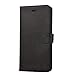 Abacus24-7 iPhone 6 and 6S Case Wallet with RFID Blocking Flip Cover and Folding Stand Black