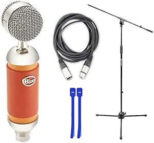 Blue Microphones Spark w/ Shockmount, Pop Filter, Stand, XLR Cable &amp; Cable Ties