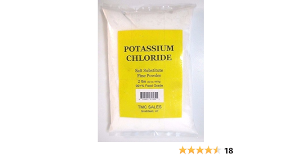 Amazon Com Potassium Chloride 99 2 Pound Food Grade Health Household