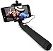 PerfectDay Self-portrait Monopod Extendable Wired Selfie Stick with built-in Remote Phone Holder for iPhone 6s 6 6 plus 5 5s 5c, Android Wired