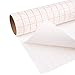 Angel Crafts Transfer Paper Tape: Craft Transfer Tape for Vinyl Application with Red Grid Lines - Self Adhesive Roll Compatible with Cricut, Silhouette Cameo - 12 Inch by 8 Feet