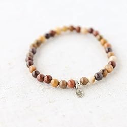 Tiny Rituals MOOKAITE JASPER ENERGY BRACELET