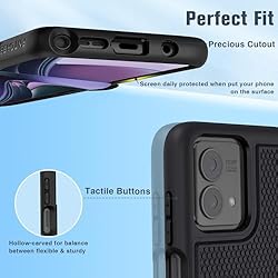 FNTCASE for Motorola Phone Case: Dual Layer