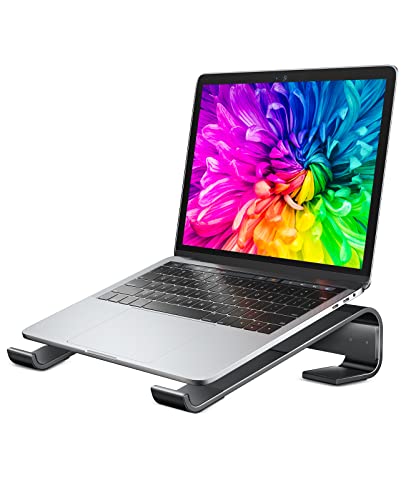 Soqool Laptop Stand for Desk, Ergonomic Detachable