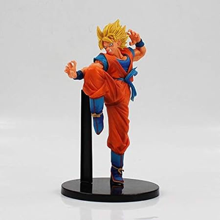 Amazon Ekaドラゴンボールzスーパーサイヤ人2黄髪悟空アクションフィギュアおもちゃ 17cm 多色 フィギュア ドール 通販