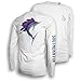 Southern Fin Apparel Long Sleeve Fishing T-Shirt for Men and Women, UPF 50 Dri-Fit Performance Clothing (Sailfish, X Large)