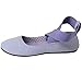 Alpine Swiss Peony Ballet Flats Shoes for Women | Elastic Ankle Strap Flats | Round Closed-Toe | Slip On Loafers | Padded for Comfort | Runs Small
