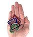24 Bulk Mini Carabiner Keychain - Wiregate closure for simplicity, durability and security
