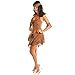 Disiao Indian Princess Costume for Teen Girl Women Halloween, Brown, Size Large