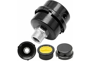 TITISKIN HL018200AV Air Compressor Silencer Filter Metal 20mm Thread (1/2"PT 20mm) Fits Campbell Hausfeld Husky Sears Air Compressor