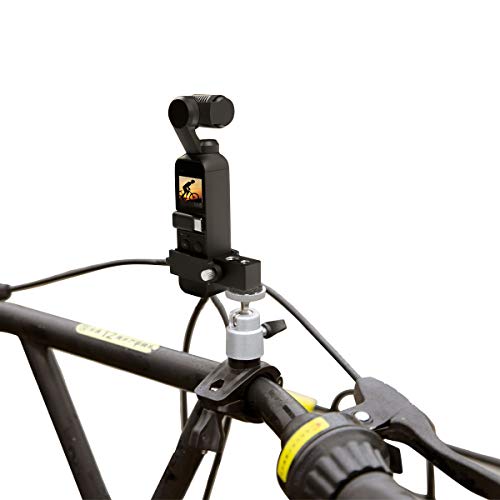 O'woda Universal Bicycle Bracket Bike Mount Clamp Holder Stand for DJI OSMO Pocket Handheld Gimbal Stabilizer Expansion Accessories