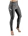 ODODOS Women’s High Waist Yoga Pants with Pockets,Tummy Control,Workout Pants Running 4 Way Stretch Yoga Leggings with Pockets,CharcoalHeather,Largethumb 1