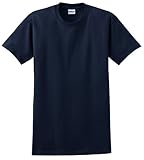 Gildan 5.3oz Heavy Cotton Short Sleeve T-Shirt - Navy 5000 2XL