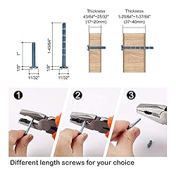 Amerdeco 20 Pack Champagne Bronze Cabinet Pulls 3