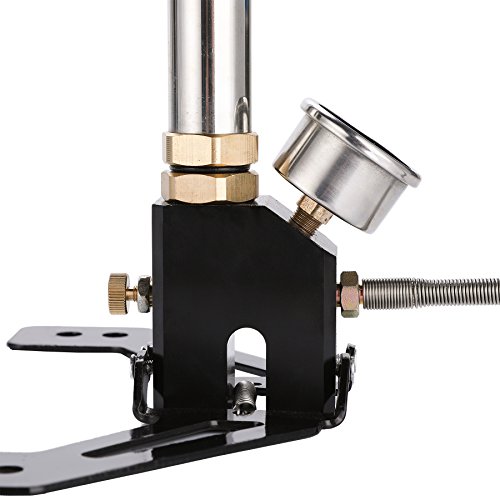 Hiram High Pressure Air Gun Rifle Filling Stirrup Pump 40MPA Hand Pump, Stainless Steel, CE Listed