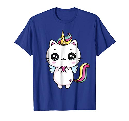 Caticorn Meowgical Rainbow T-shirt Cat Kittycorn Unicorn Tee