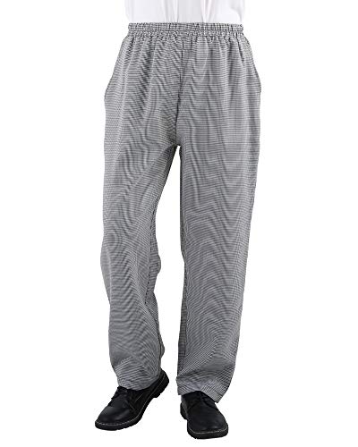Men S Traditional Baggy Chef Pants Chef Uniforms Kitchen Work