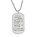 Luvalti Inspirational Pendant Necklace - Remember You Are Braver Than You Believe., Engraved Stainless Steel, 24’’ Chain, Inspirational Motivation Jewelry, Gift for Men and Women