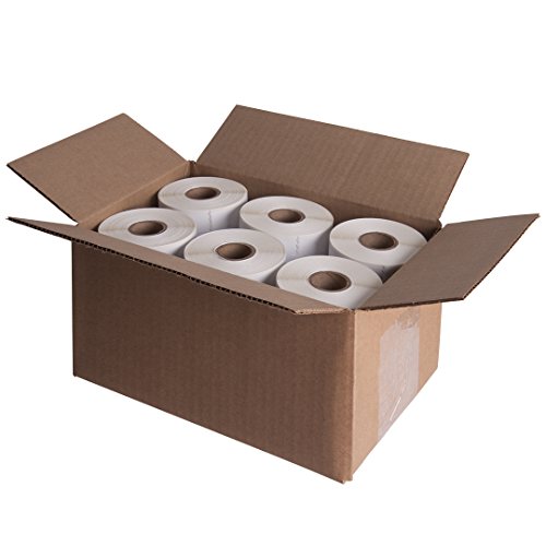 Dymo Compatible 30270-2 7/16 Inches X 3,360 Inches Continuous Receipt Paper Rolls by Kenco (12 PACK) - Thumbnail 4