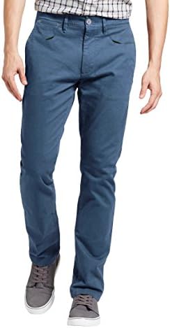Dolcevida Men’s Flex Straight Leg Classic Casual Color Jeans (50, Blue)