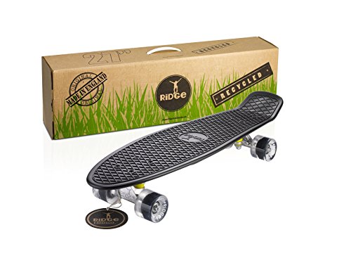 Ridge Recycled Cruiser Skateboard, Recycled Plastic 27" Big 