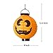 JOYIN 8 PCS 12.5ft Halloween Hanging Paper Lanterns with LED Light, Spider Bat Skeleton Ghost Witch Owl Pumpkin Lantern for Halloween Outdoor Decor Indoor Yard Garden Lawn Holiday Party Decor
