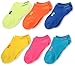 Under Armour Girl's Neon No Show Socks