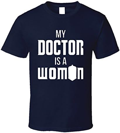 Cool Doctor Who My Doctor Is A Woman Jodie Whittaker Tv Sci Fi Fan T Shirt M Navy