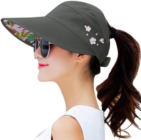 Amazon.com: HINDAWI Sun Hats for Women Wide Brim Caps  display picture 3