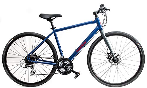 Nashbar 19″ Flatbar Disc Road 700c Hybrid Commuter Bike Shimano 3 x 8 Speed New