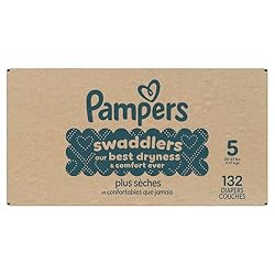 Pampers Baby Diapers - Swaddlers - Size 5, 132