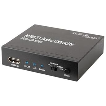Amazon.com: Salida de HDMI AUDIO Extractor con Toslink ...
