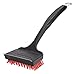 Unicook Outdoor Grill Brush, Heavy Duty Nylon BBQ Cleaning Brush, Removable Head XL Gas Grill Cleaner, Durable and Effective, Best Alternative to Dangerous Wire Brush, Do Not Use on Hot/Warm Grill