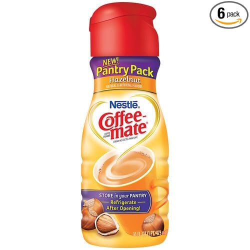 Nestle coffee-mate creamer asep hazelnut 16oz (050000560240)
